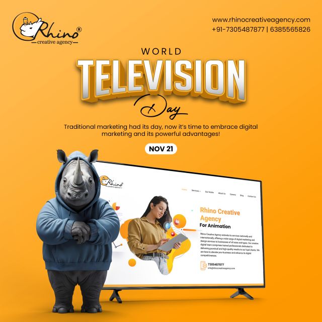 Today, we celebrate World Television Day and the magic of how television connects, entertains, and inspires. From timeless classics to breaking news, it has shaped our stories and united us all. Let’s honor this powerful medium. As we reflect on its impact, it’s time to look ahead. Traditional marketing has had its day, now is the moment to embrace the power of digital marketing and its endless possibilities. The future is here, let’s innovate together!For more information;
Visit Us:
https://www.rhinocreativeagency.com/contact-us/Head Quarters:
581, 1st floor, Anna Salai,
Teynampet,
Chennai,
Tamil Nadu 600006.Google Map Location:
https://maps.app.goo.gl/aha96jJMKpoKvHxm9#WorldTelevisionDay #TelevisionDay #rhinocreativeagency #chennai #webdesign #seo #advertizing #googleads #seoexpert #onlinevisibility #seosuccess #seoagency #searchrankings #digitalvisibility #seostrategy #onlinepresence #chennai #teynampet #chennaidiaries #chennaidesigner #chennaidesigners #chennaidigitalmarketing